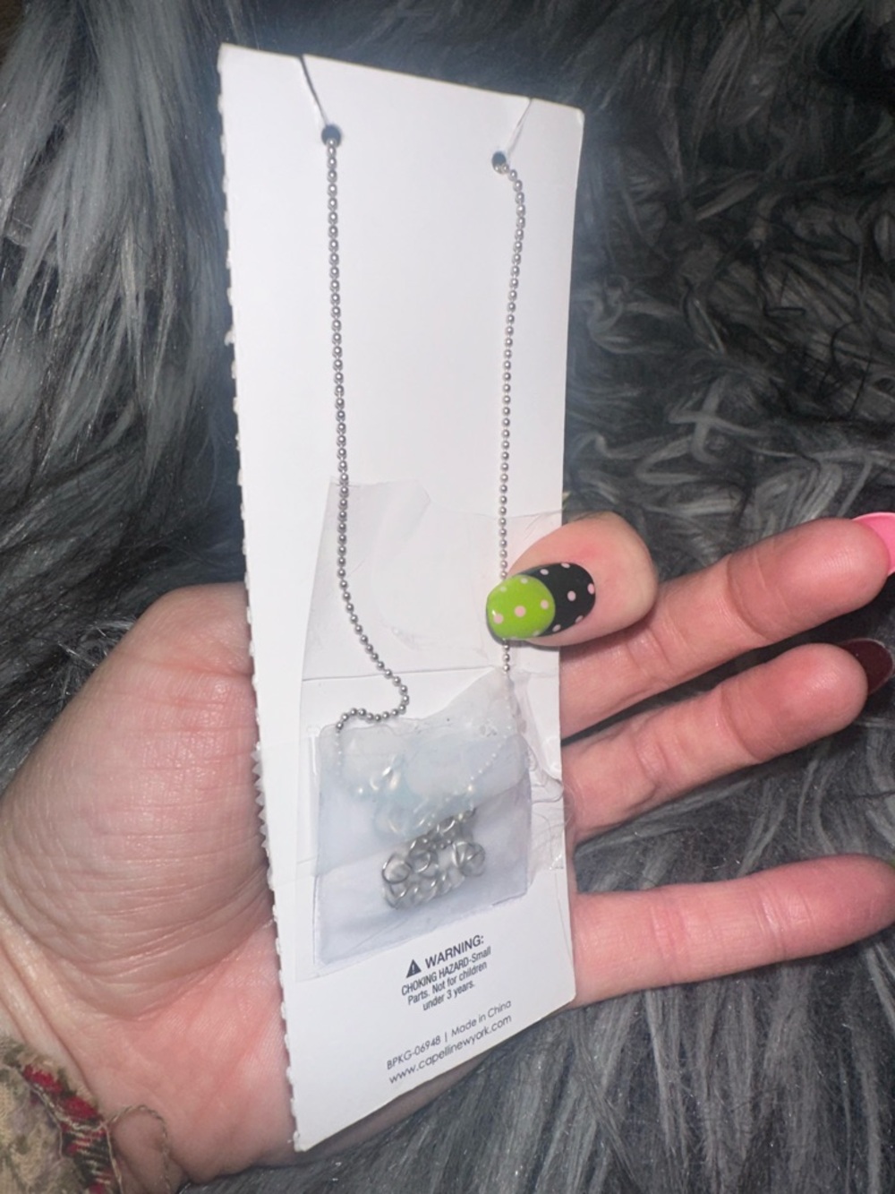 New Capelli New York Besties Bear And Share Necklace - Picture 2 of 4
